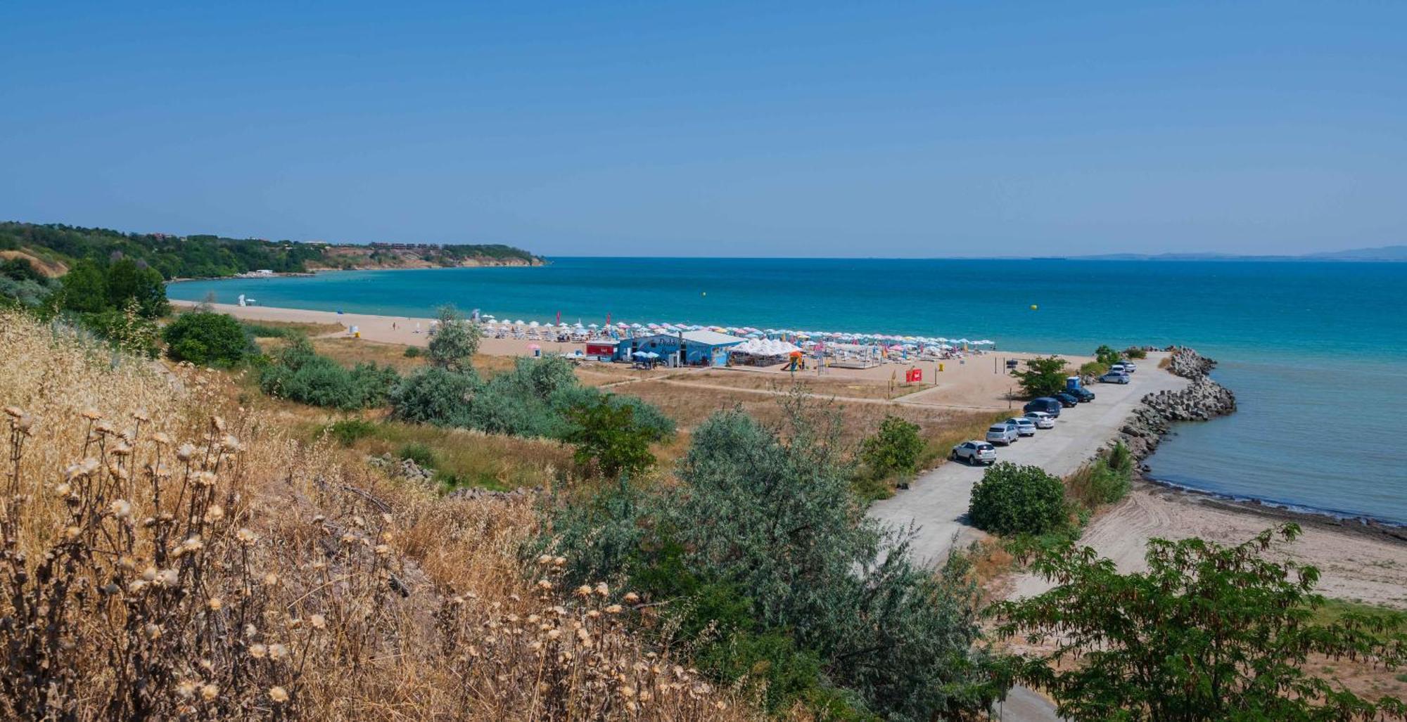 June One Bedroom Sea View Apartment Diamond Beach Resort Sarafovo Bagian luar foto