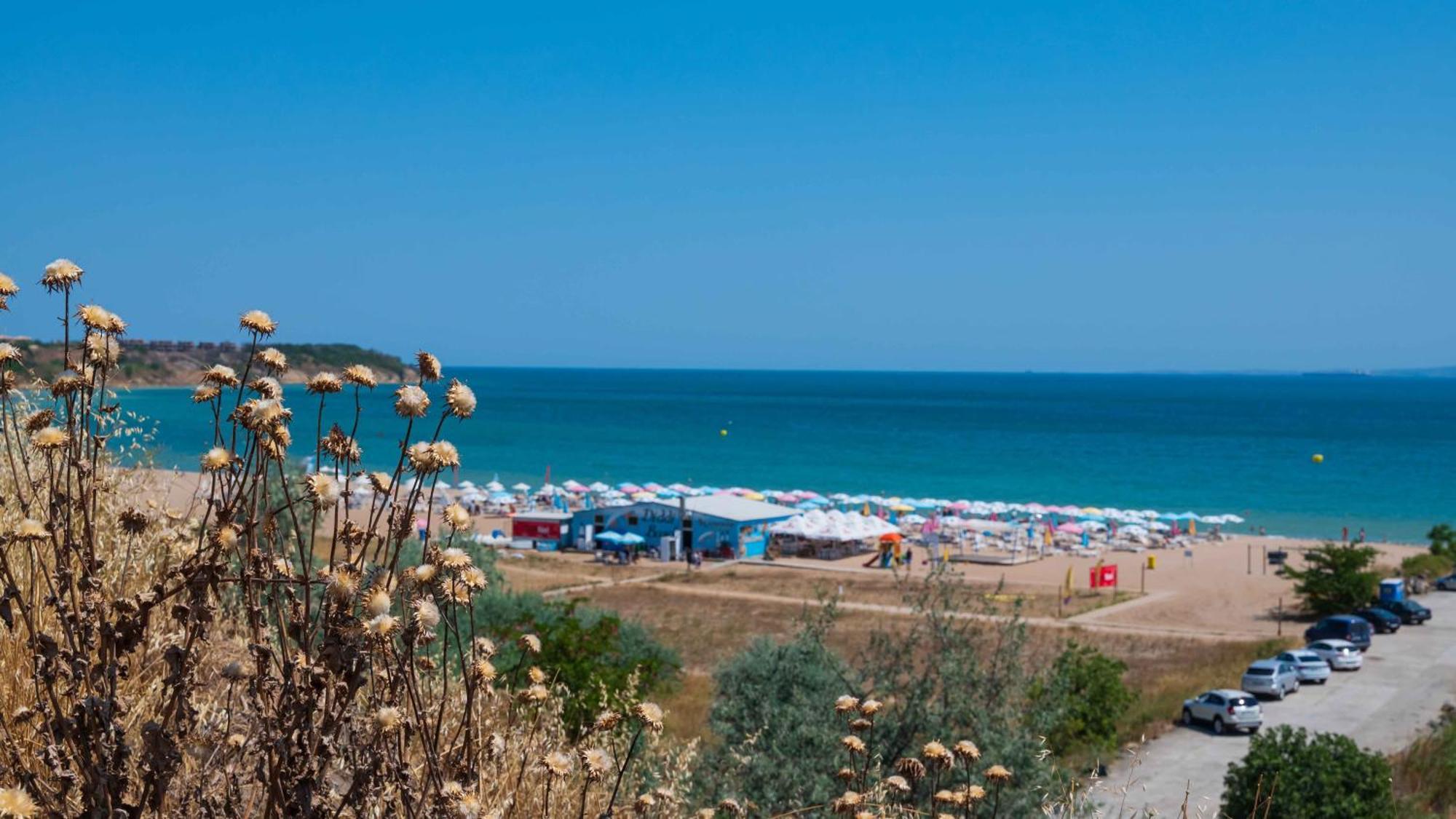 June One Bedroom Sea View Apartment Diamond Beach Resort Sarafovo Bagian luar foto