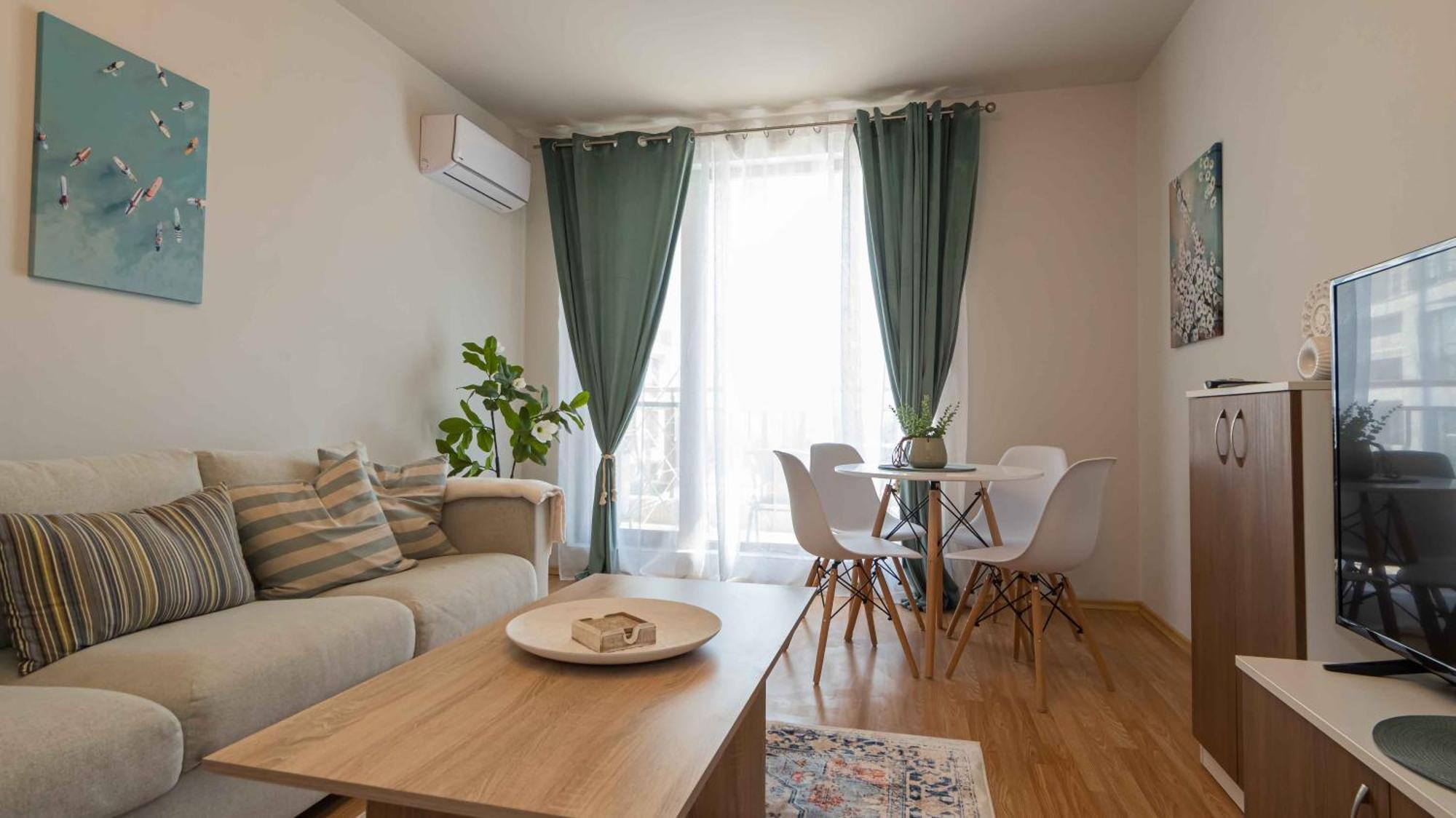 June One Bedroom Sea View Apartment Diamond Beach Resort Sarafovo Bagian luar foto