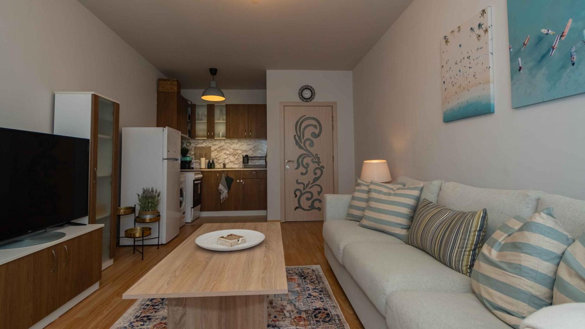 June One Bedroom Sea View Apartment Diamond Beach Resort Sarafovo Bagian luar foto